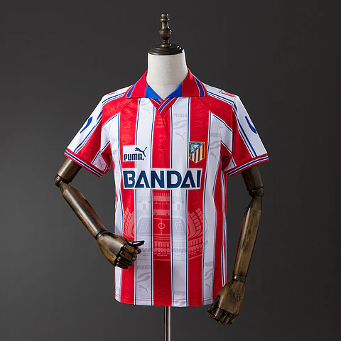1996-97 Atletico Madrid Home Jersey