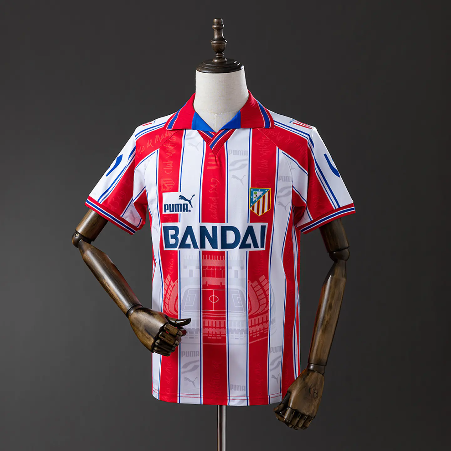 1996-97 Atletico Madrid Home Jersey 1