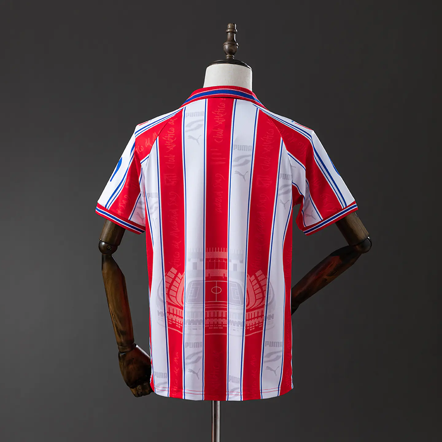 1996-97 Atletico Madrid Home Jersey 2