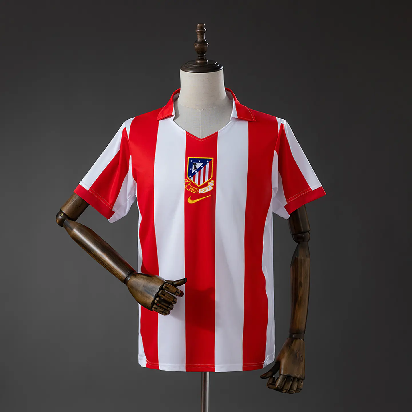 2003-04 Atletico Madrid 100th Anniversary Jersey 1