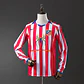 2004-05 Atletico Madrid Home Long Sleeve Jersey - thumbnail 1