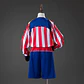 2004-05 Atletico Madrid Home Long Sleeve Kids Kit - thumbnail 2