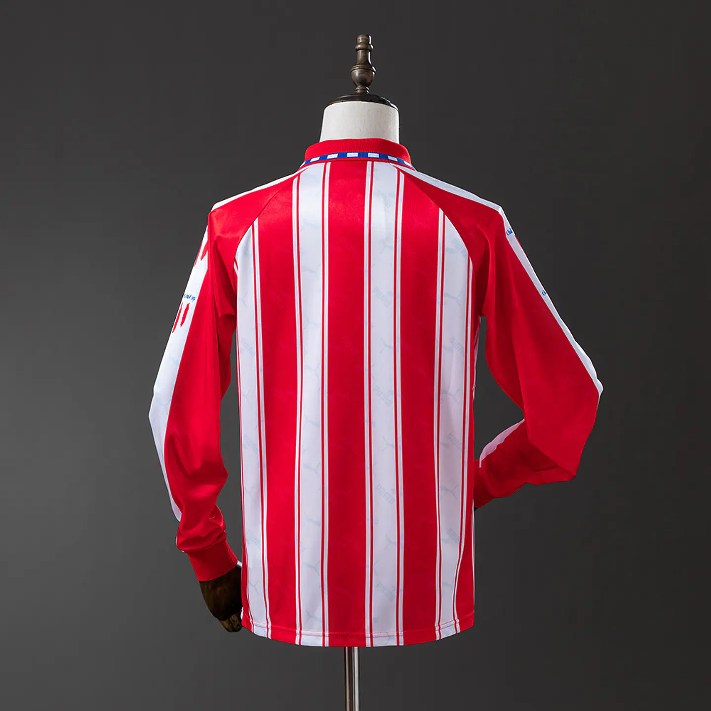 1994-95 Atletico Madrid Home Long Sleeve Jersey 2