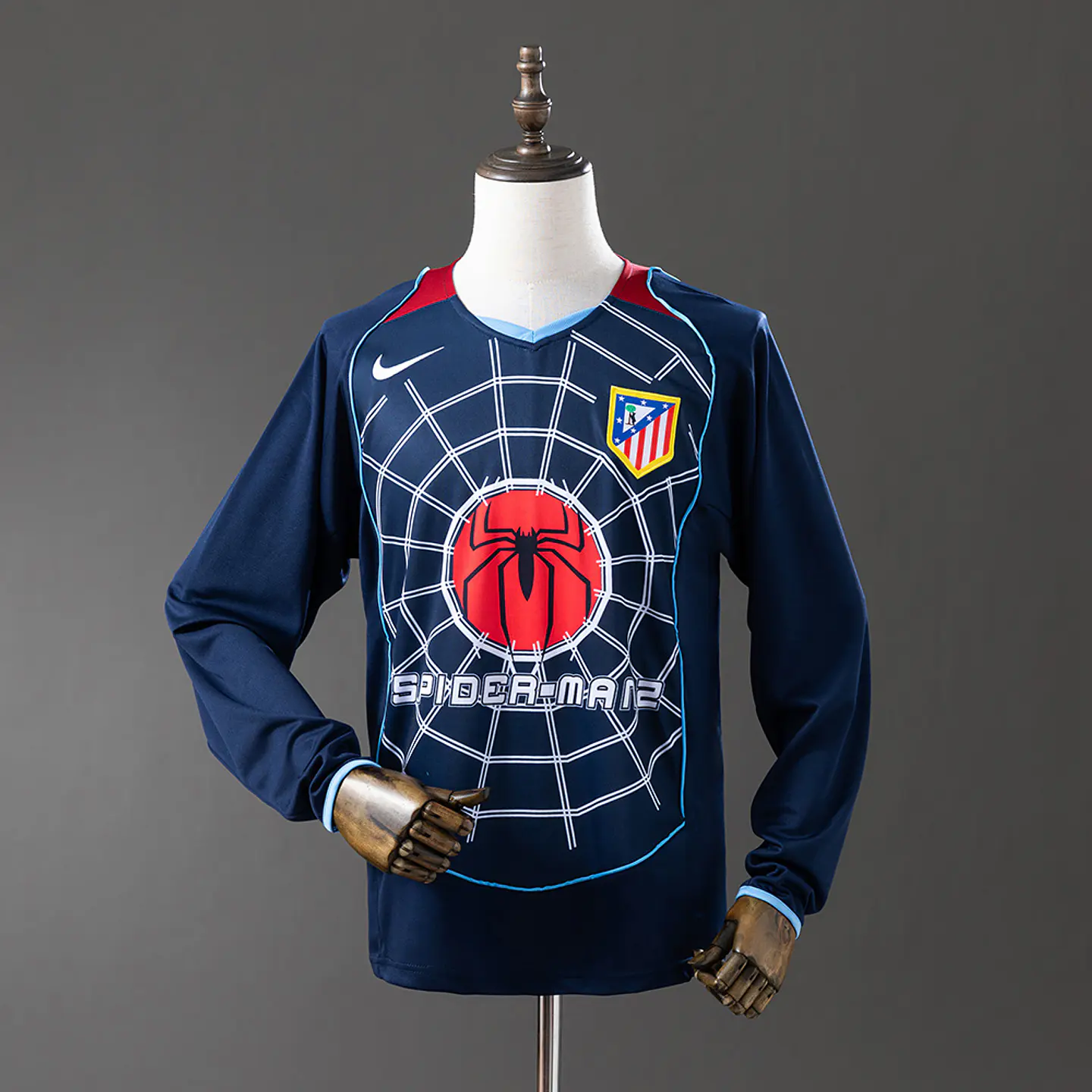 2004-05 Atletico Madrid Away Long Sleeve Jersey 1