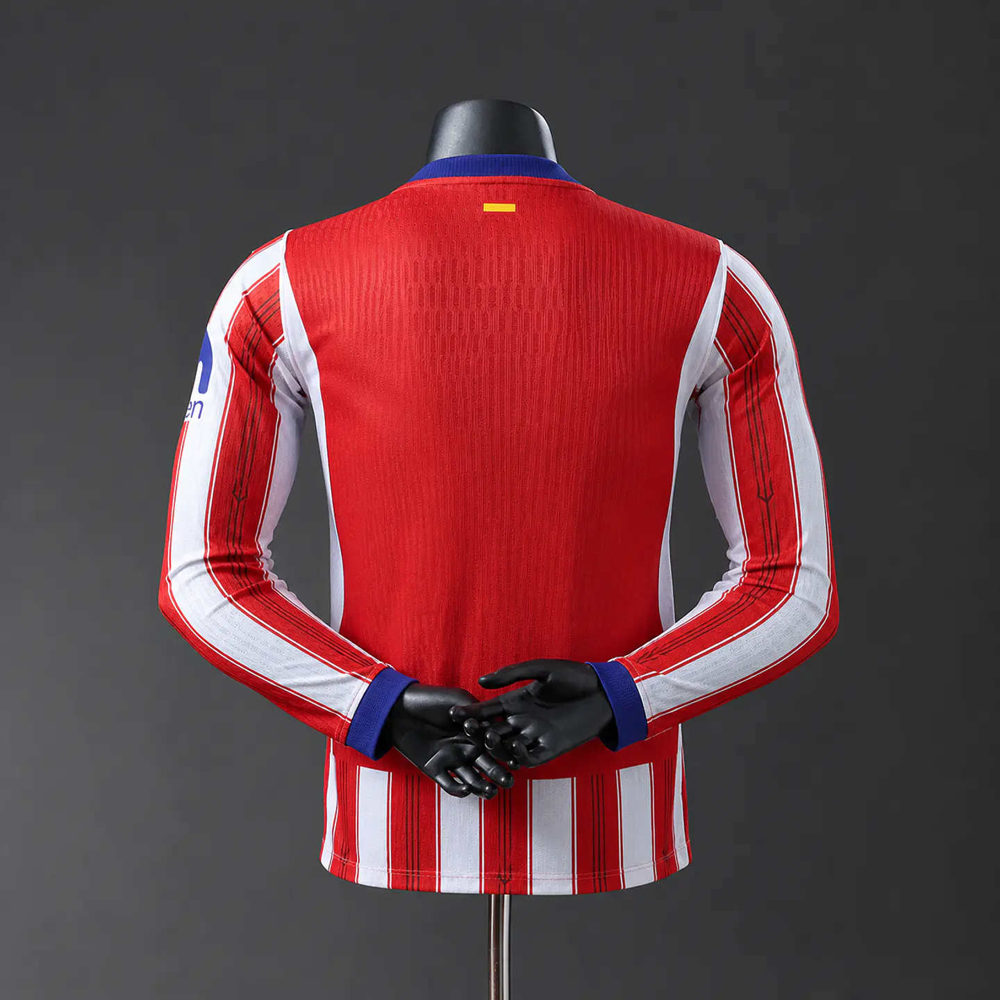 2026-27 Atletico Madrid Home Long Sleeve Player Edition Jersey 2