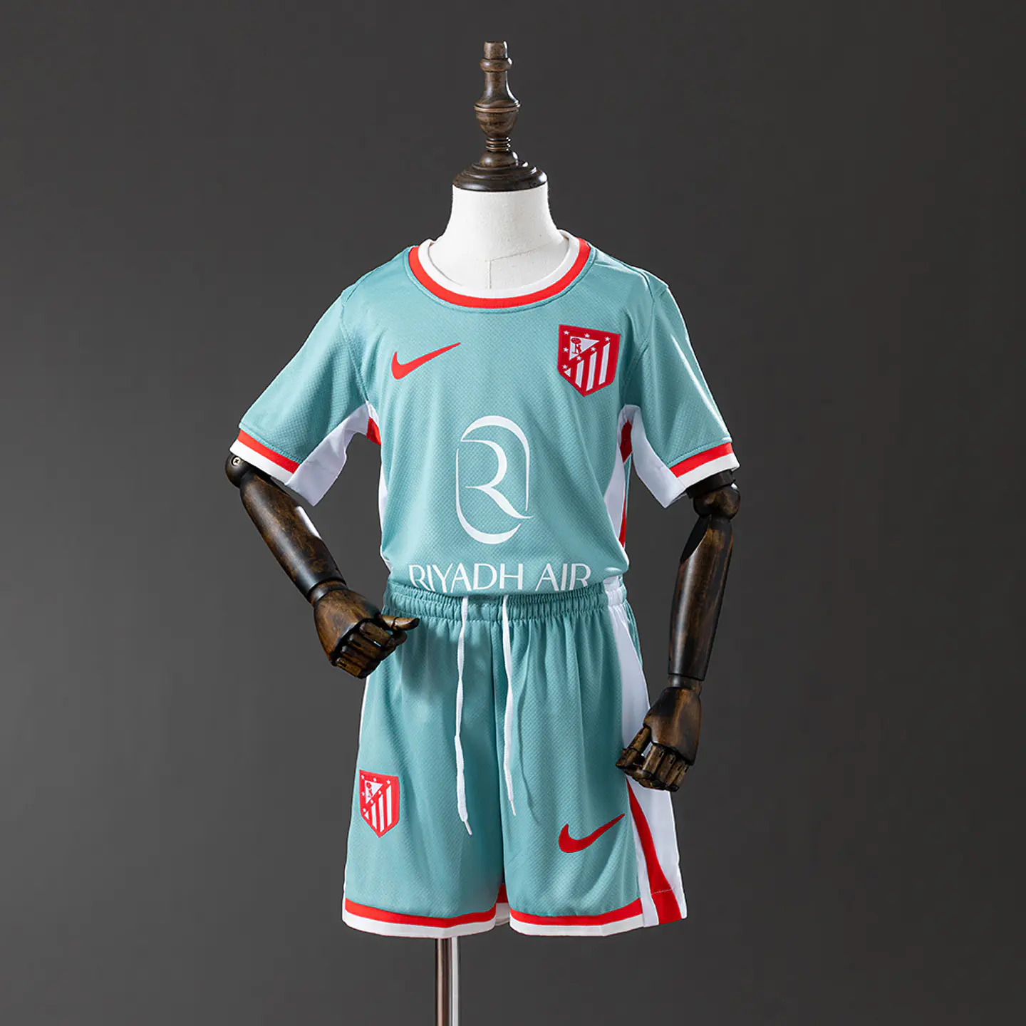 2024-25 Atletico Madrid Away Kids Kit 1