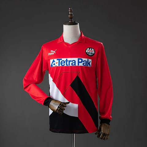 1993-95 Eintracht Frankfurt Home Long Sleeve Jersey