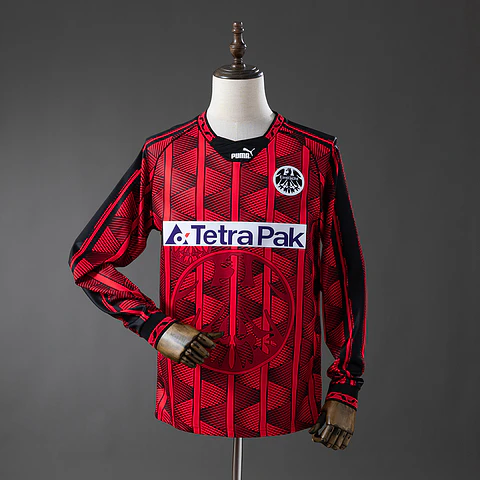 1995-96 Eintracht Frankfurt Home Long Sleeve Jersey