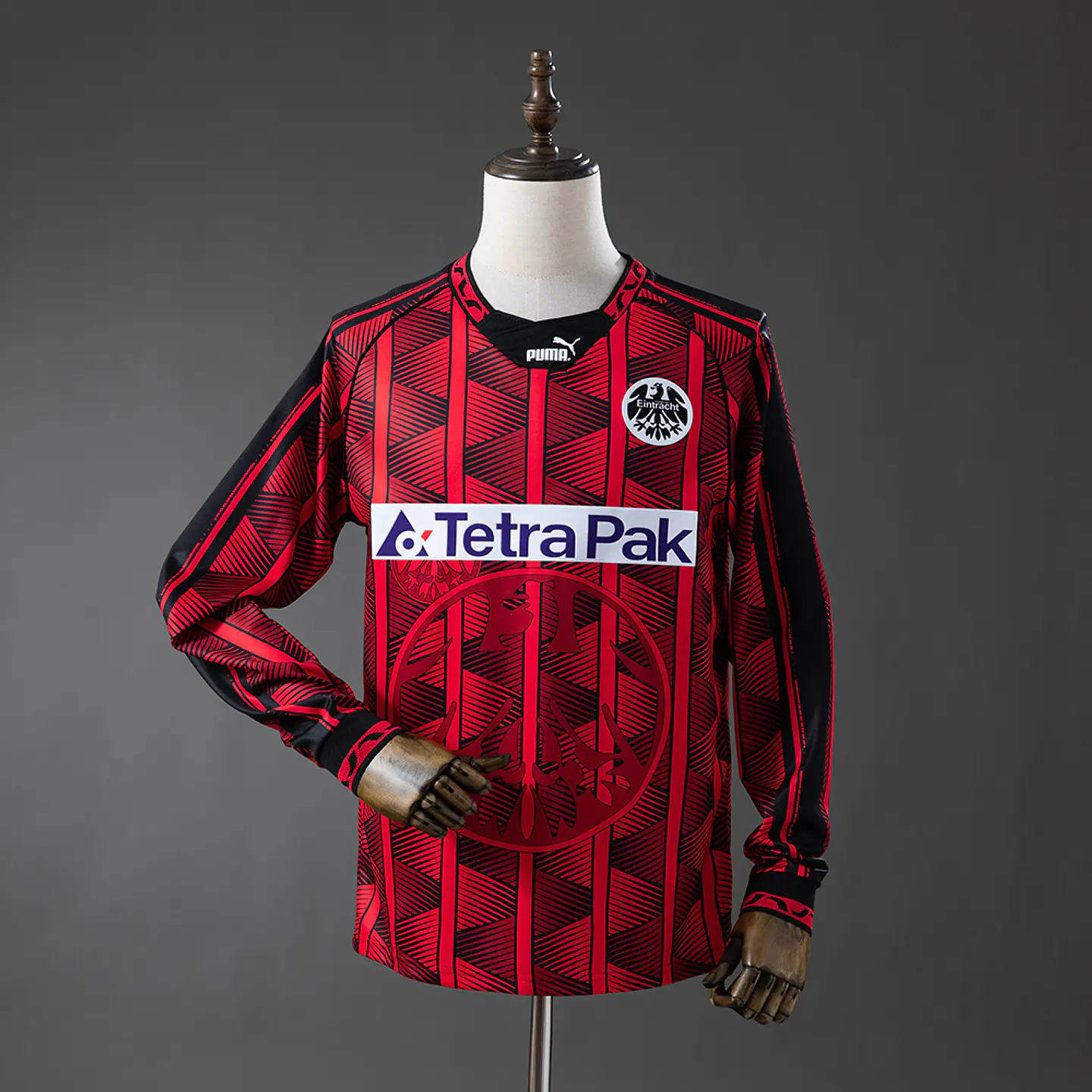 1995-96 Eintracht Frankfurt Home Long Sleeve Jersey 1