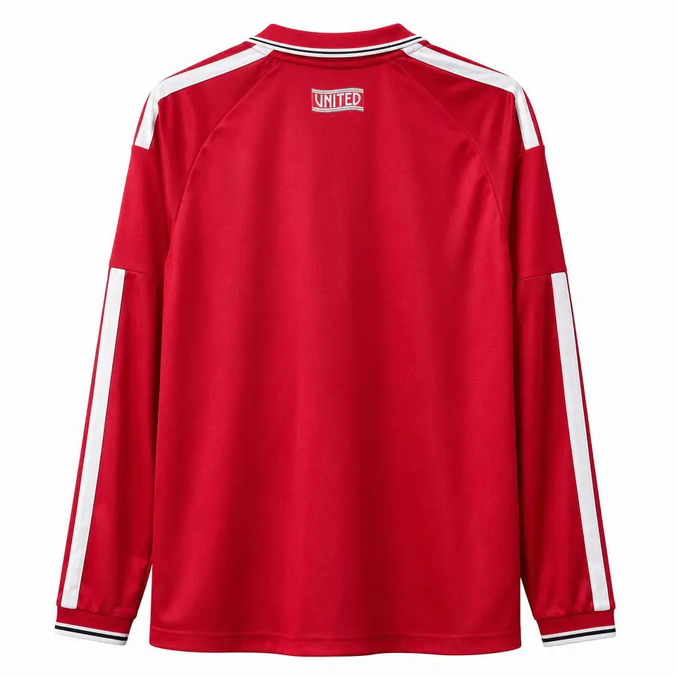 2026-27 Manchester United Home Long Sleeve Jersey 2