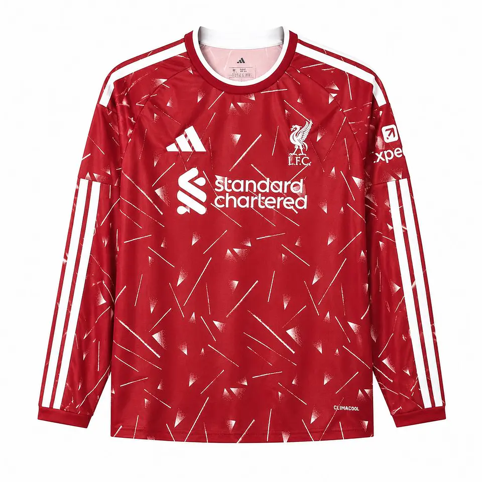 2026-27 Liverpool Home Long Sleeve Jersey 1
