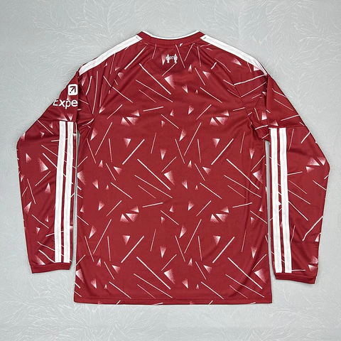 2026-27 Liverpool Home Long Sleeve Jersey
