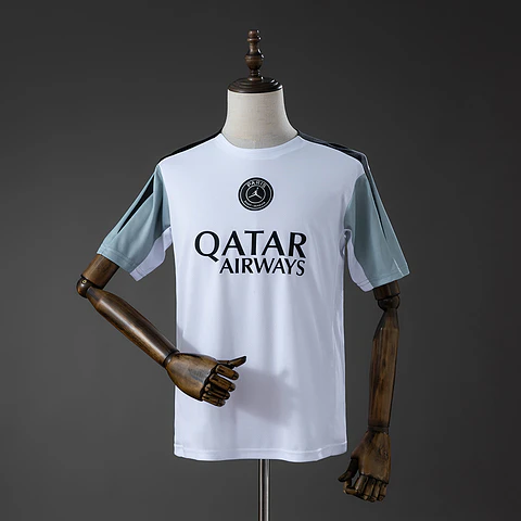 2025-26 PSG White/Grey Training Jersey
