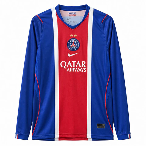 2026-27 PSG Home Long Sleeve Jersey