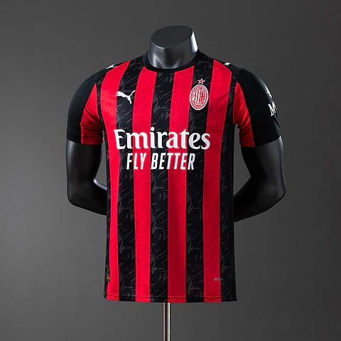 2025-26 AC Milan Home Player Edition Jersey