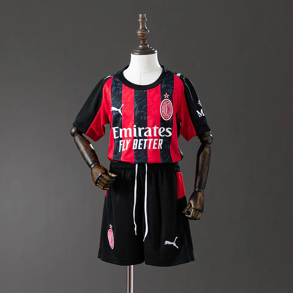 2025-26 AC Milan Kids Kit 1