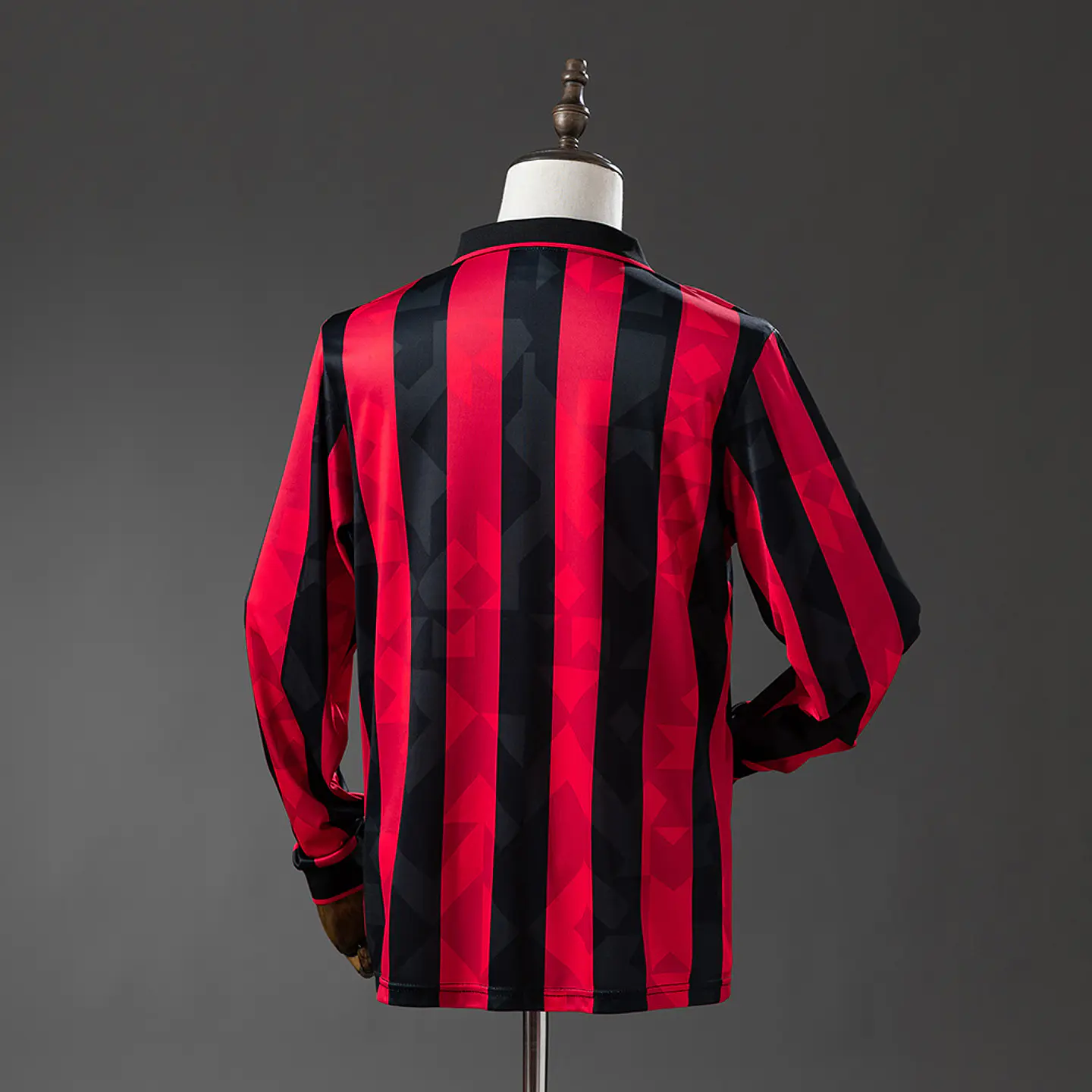 1993-94 AC Milan Home Long Sleeve Jersey 2