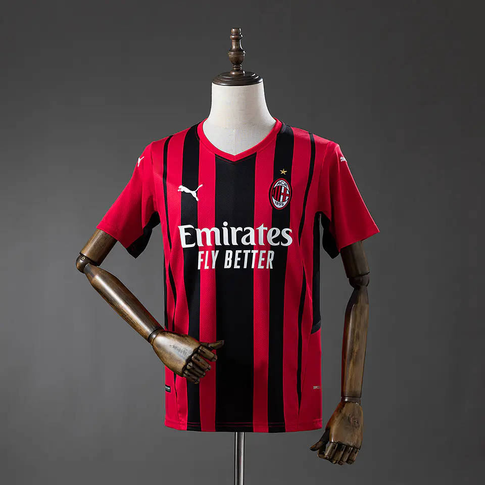 2021-22 AC Milan Home Jersey 1