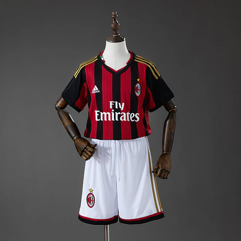 2013-14 AC Milan Home Kids Kit