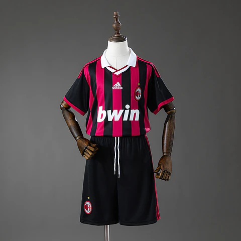 2009-10 AC Milan Home Kids Kit