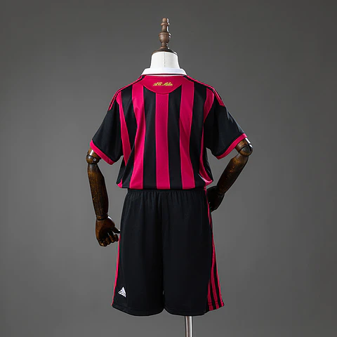 2009-10 AC Milan Home Kids Kit