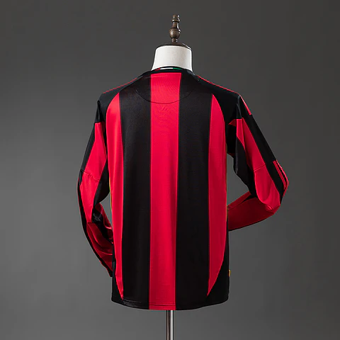 2010-11 AC Milan Home Long Sleeve Jersey