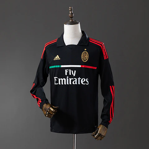 2011-12 AC Milan Third Long Sleeve Jersey