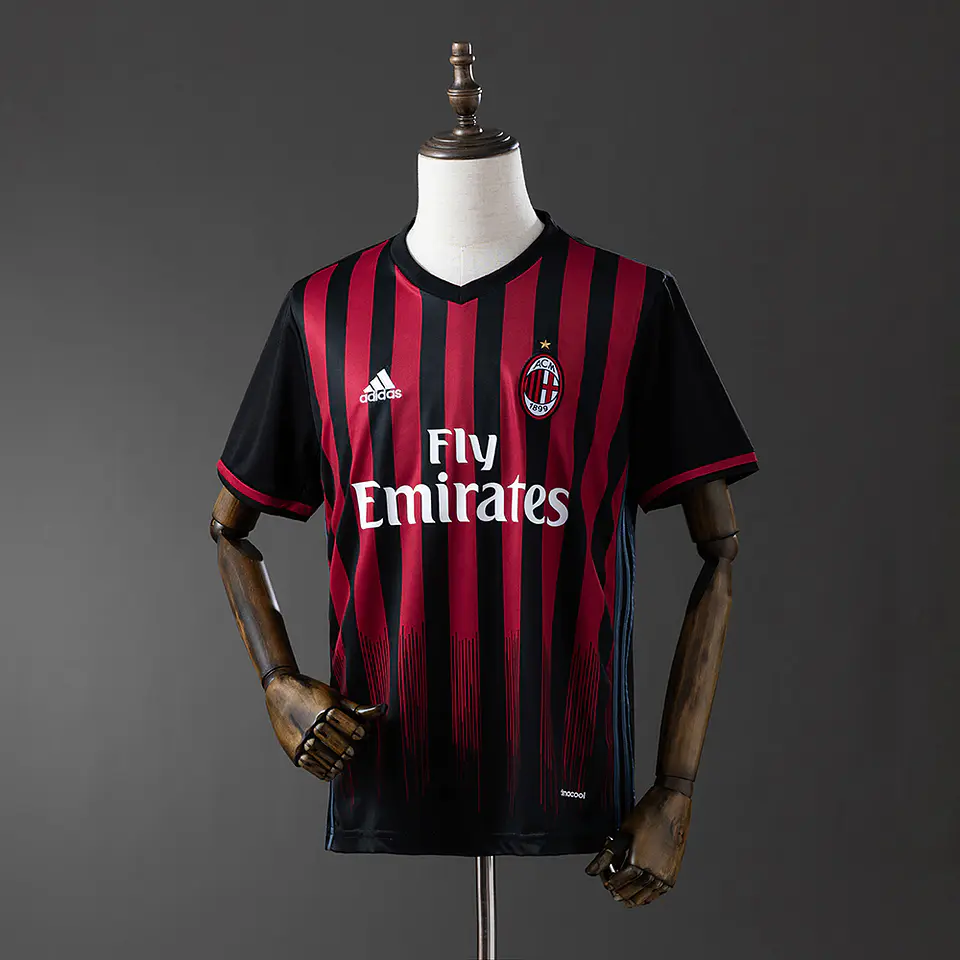 2016-17 AC Milan Home Jersey 1