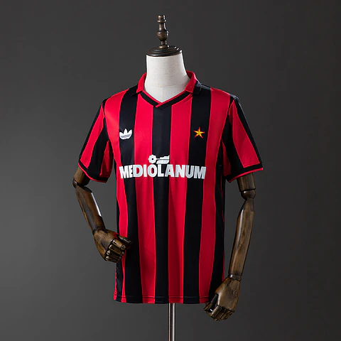 1990-91 AC Milan Home Jersey