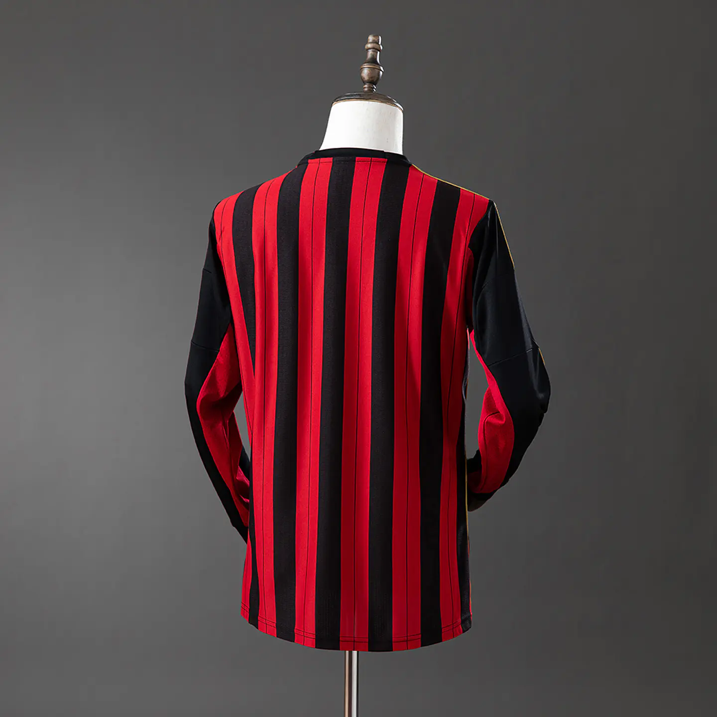 2013-14 AC Milan Home Long Sleeve Jersey 2
