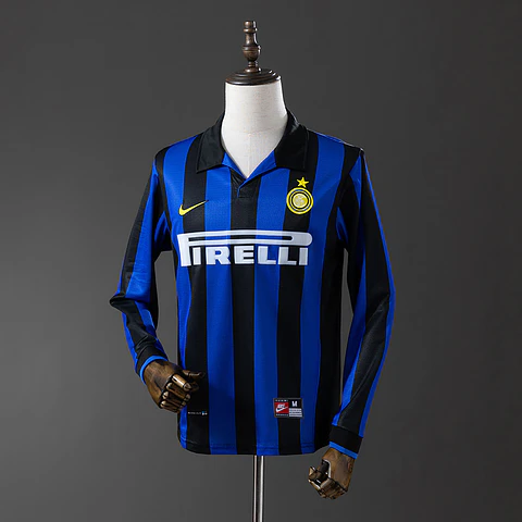 1998-99 Inter Milan Home Long Sleeve Jersey