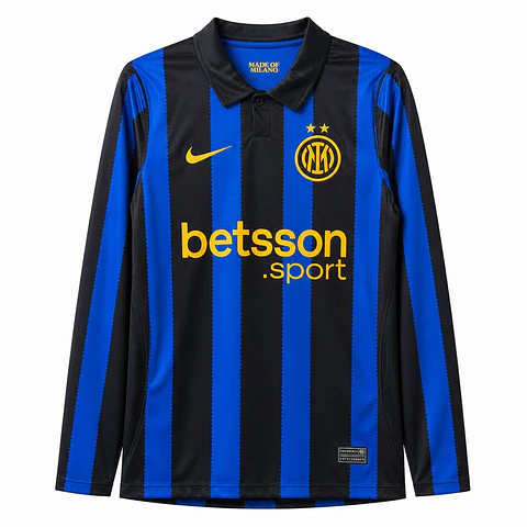 2026-27 Inter Milan Home Long Sleeve Jersey