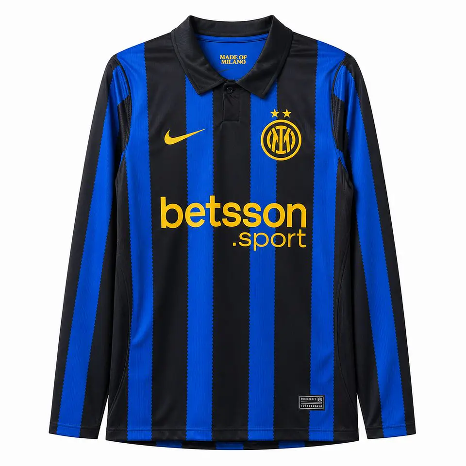 2026-27 Inter Milan Home Long Sleeve Jersey 1