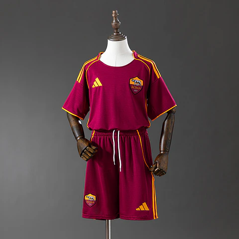 2025-26 AS Roma Home Kids Kit