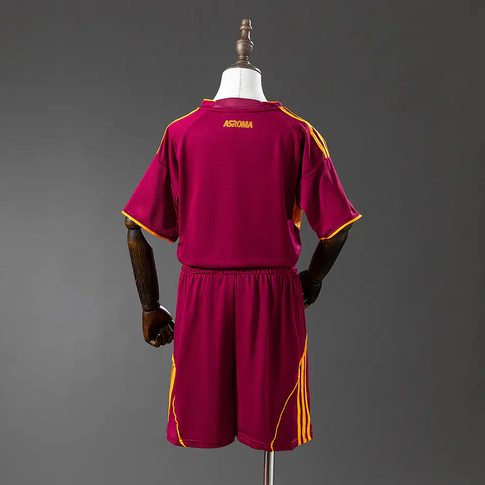 2025-26 AS Roma Home Kids Kit 2