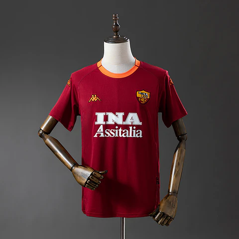2000-01 AS Roma Home Jersey