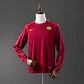 2017-18 AS Roma Home Long Sleeve Jersey - thumbnail 1