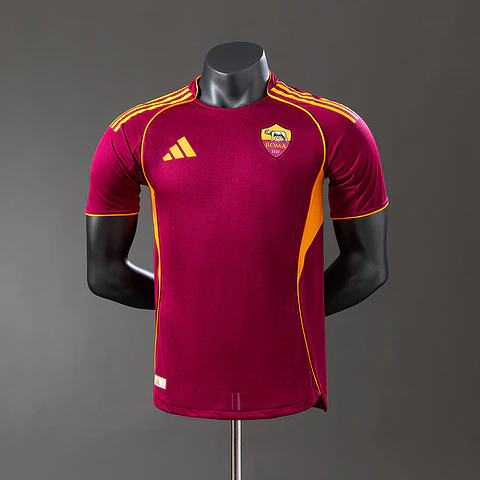 2025-26 AS Roma Home Player Edition Jersey