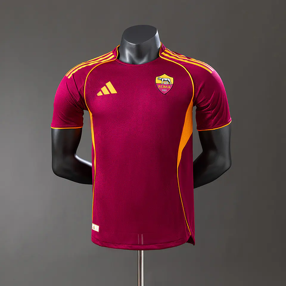 2025-26 AS Roma Home Player Edition Jersey 1