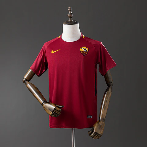 2017-18 AS Roma Home Jersey