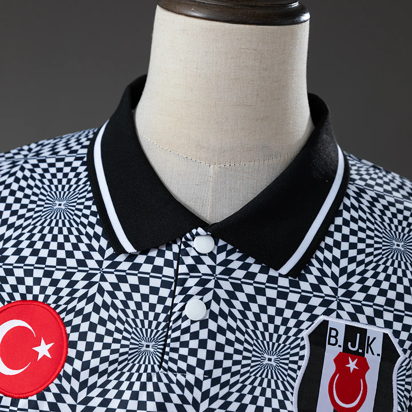 1991-92 Besiktas Home Jersey 3