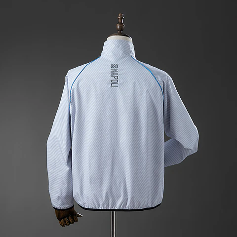 2025-26 Napoli Grey Rain Jacket
