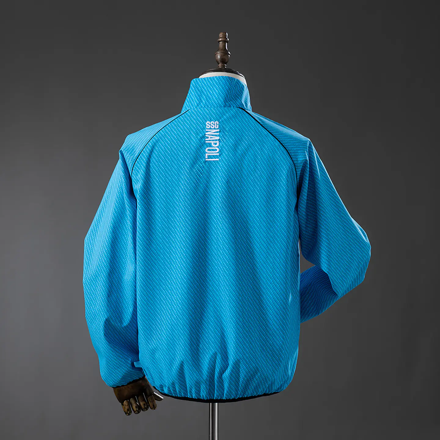 2025-26 Napoli Blue Rain Jacket 2
