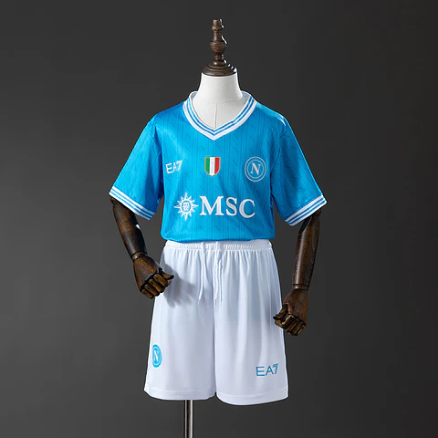 2025-26 Napoli Home Kids Kit