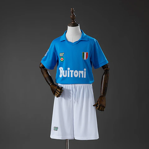 1987-88 Napoli Home Kids Kit