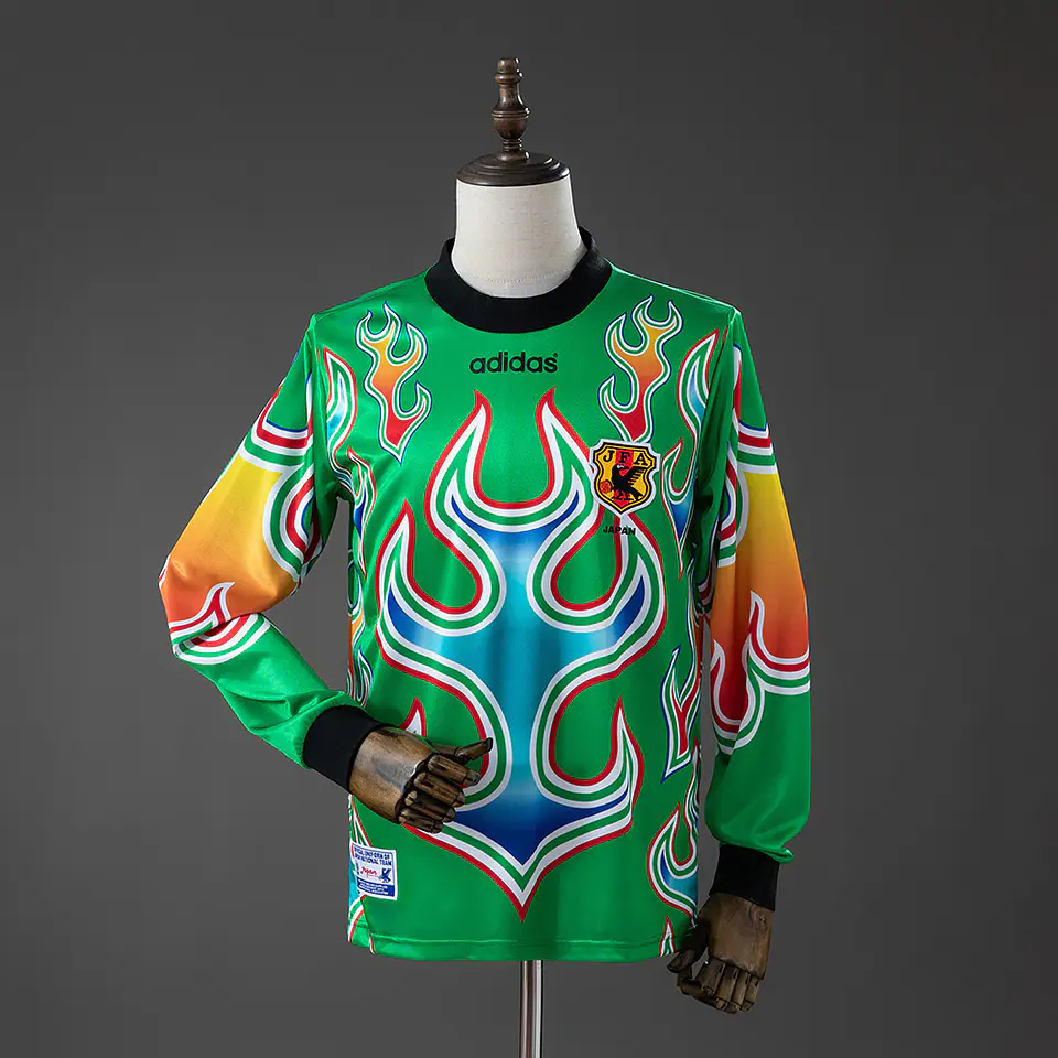1996 Japan Goalkeeper Long Sleeve Jersey 1