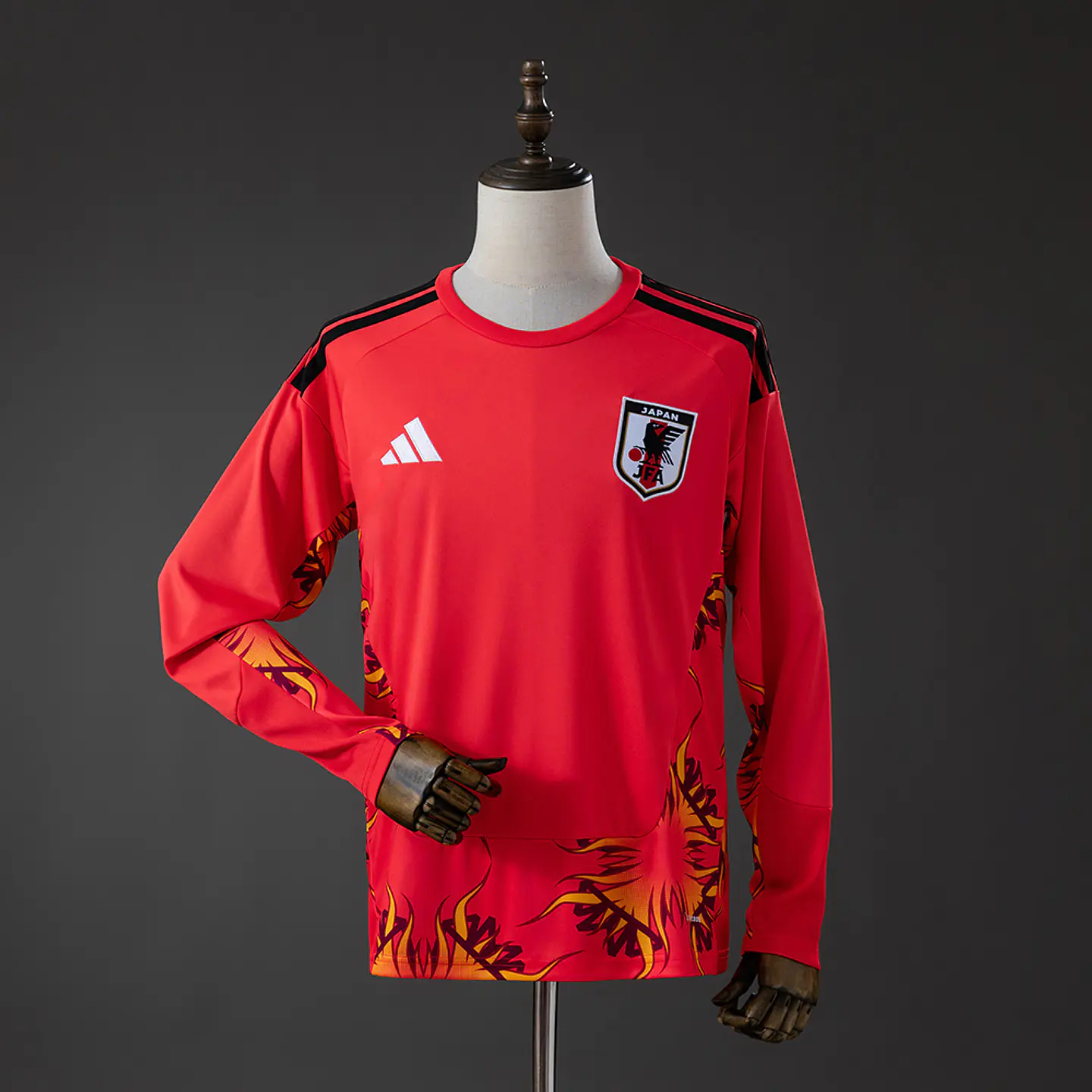 2026 Japan Red Goalkeeper Long Sleeve Jersey 1