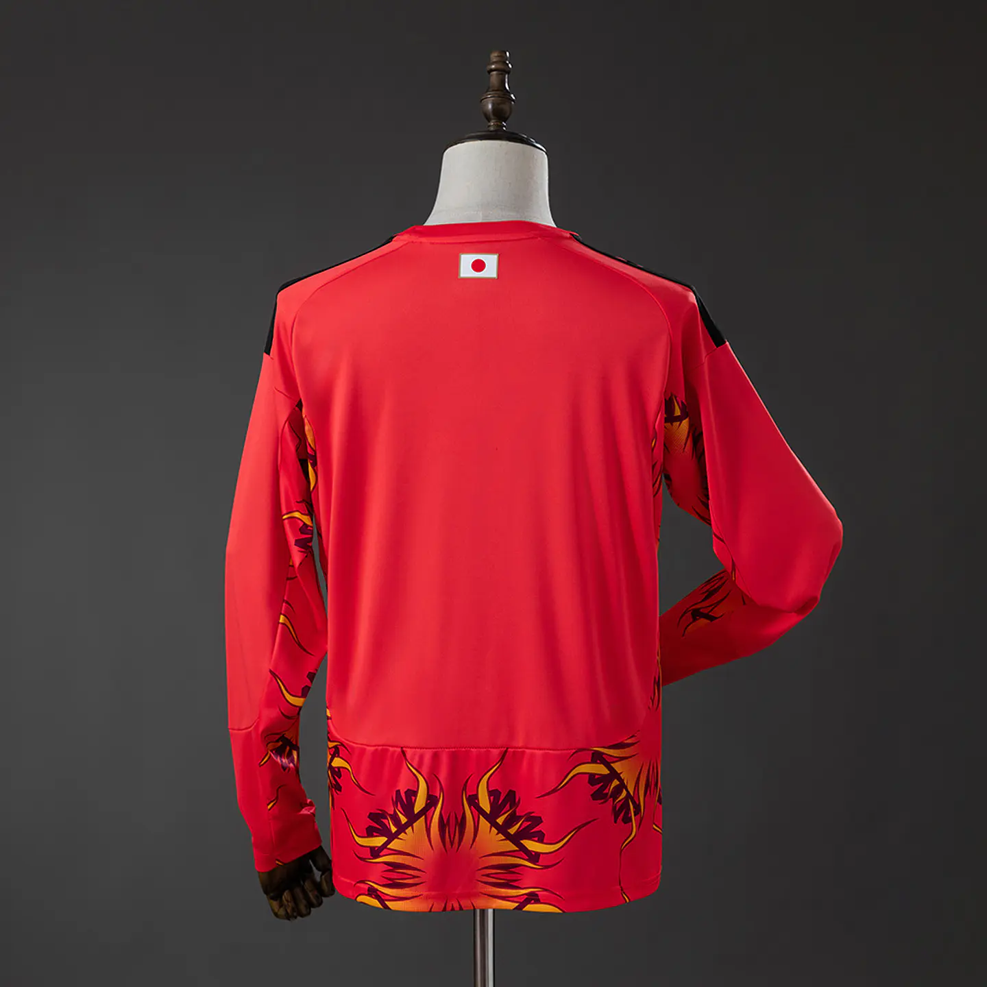 2026 Japan Red Goalkeeper Long Sleeve Jersey 2
