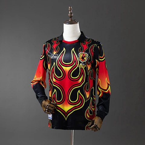 1998 Japan Goalkeeper Long Sleeve Jersey