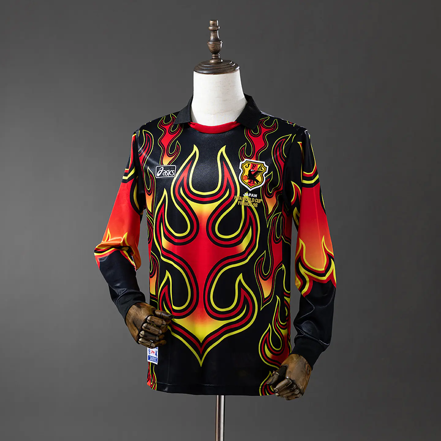 1998 Japan Goalkeeper Long Sleeve Jersey 1